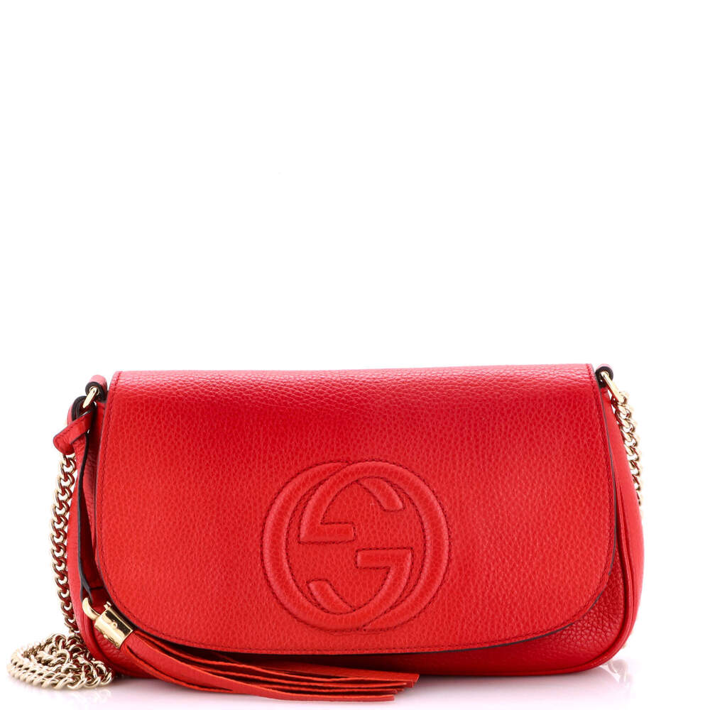 Gucci Medium Soho Chain Crossbody Bag Leather